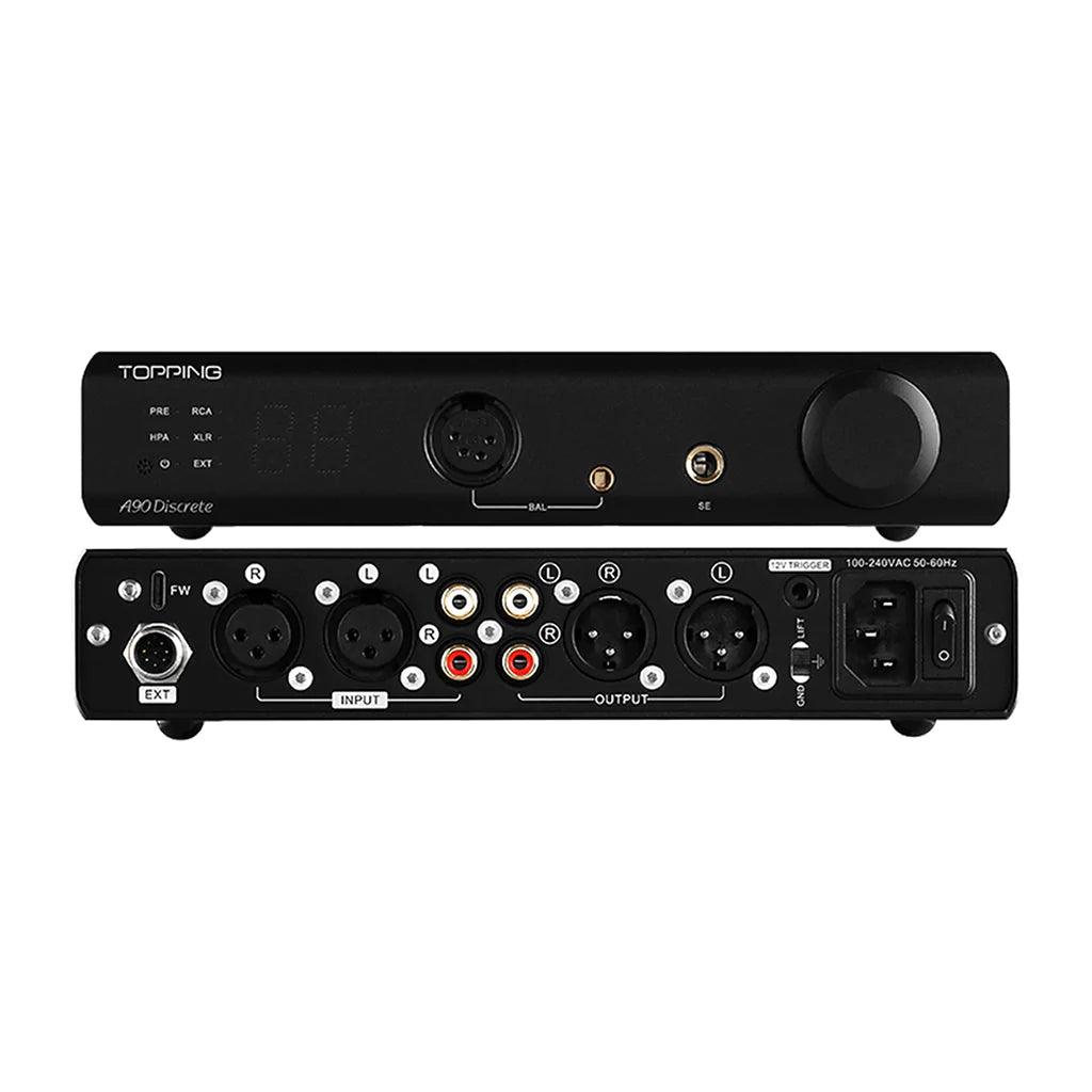 Topping A90 Discrete Balanced Headphone Amplifier & Pre-Amplifier Headphone Amplifiers Topping