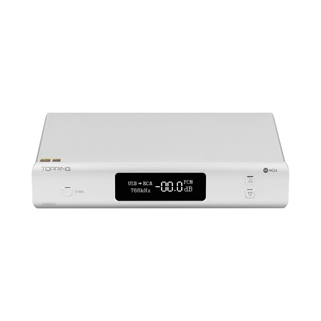 Topping D90SE Desktop Digital to Analog Convertor (DAC) DACs Topping Silver