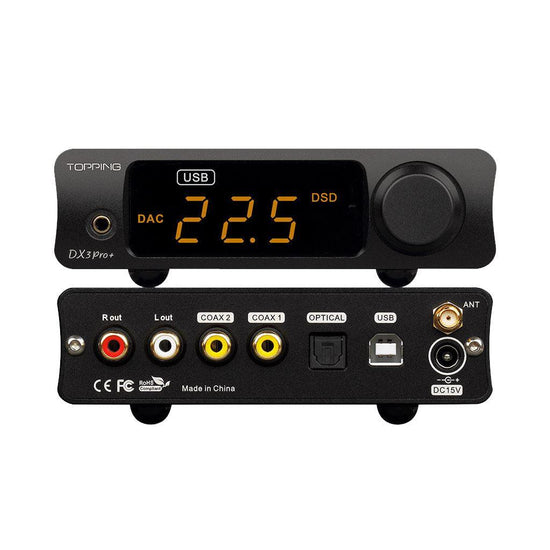 Topping DX3 Pro+ Desktop DAC & Headphone Amplifier DACs Topping