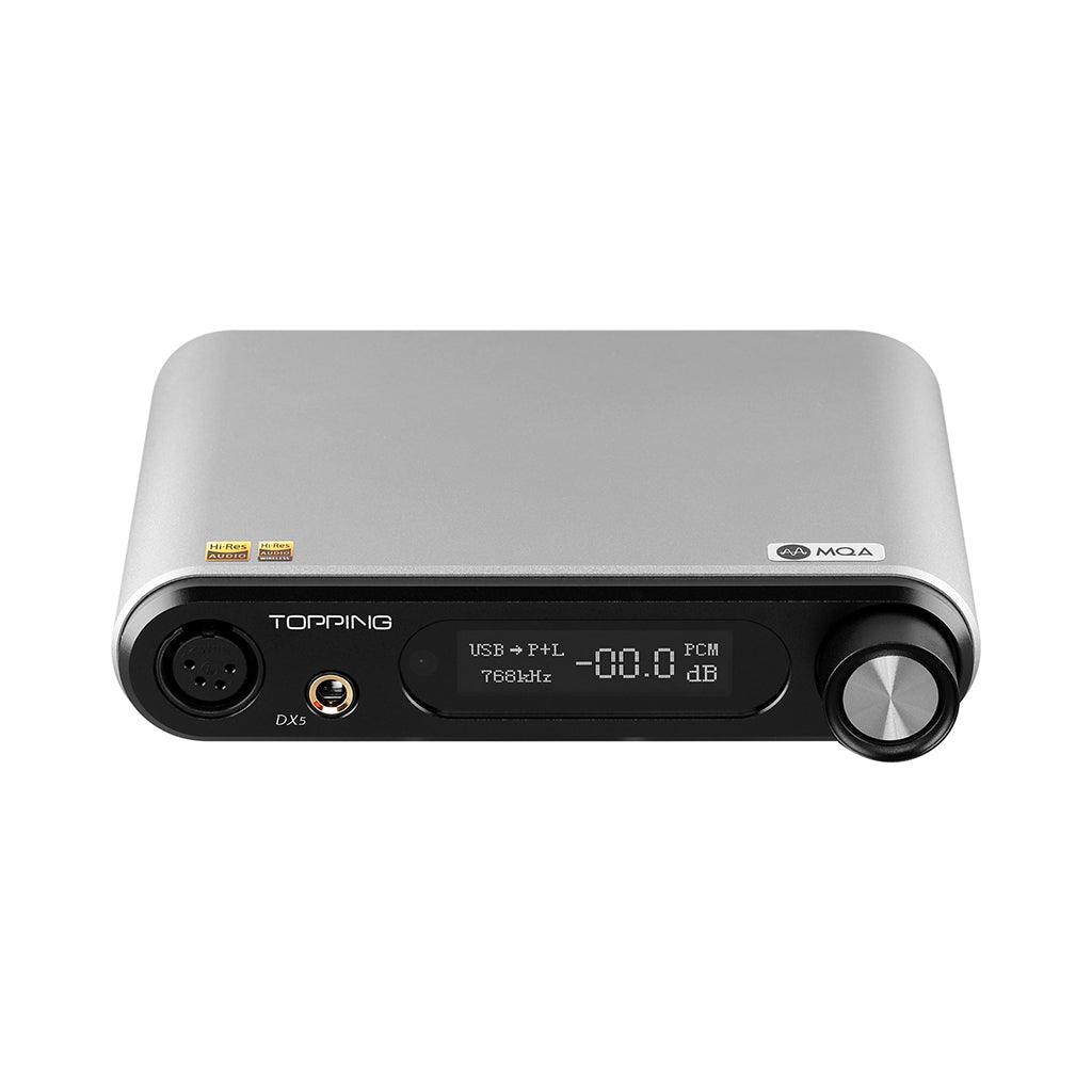 Topping DX5 Desktop DAC & Headphone Amplifier Headphone Amplifiers Topping Silver