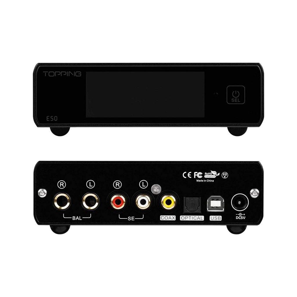 Topping E50 Desktop Digital to Analog Convertor (DAC) DACs Topping 