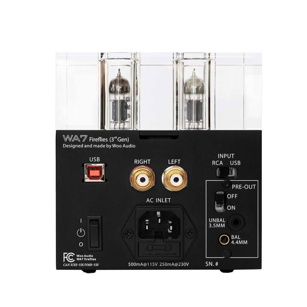 Woo Audio WA7 Fireflies 3rd Gen Headphone Tube Amplifier Headphone Amplifiers Woo Audio