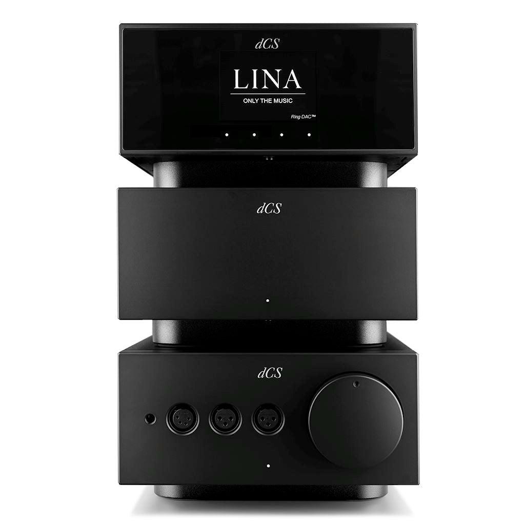 dCS Lina Headphone Amplifier, DAC and Clock Stack DACs dCS