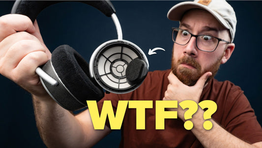 Revolutionary open back headphone design?