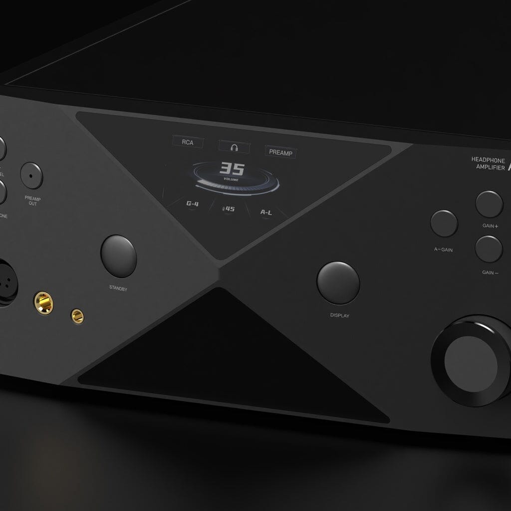 Aune Audio A17 Headphone Amplifier - back view