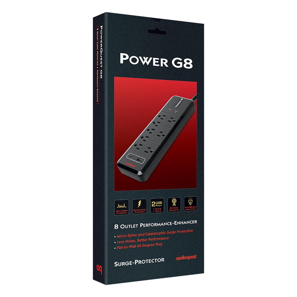 AudioQuest PowerQuest G8 Surge Protector Power Strips AudioQuest 