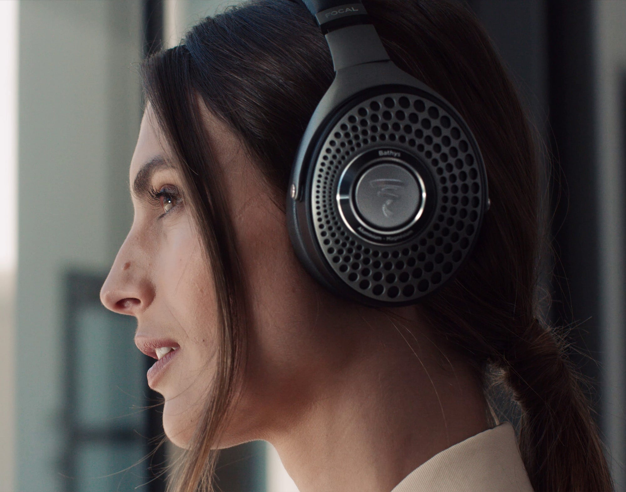 Focal Bathys Over-Ear Hi-Fi Bluetooth Wireless Headphones with Active Noise  Cancelation