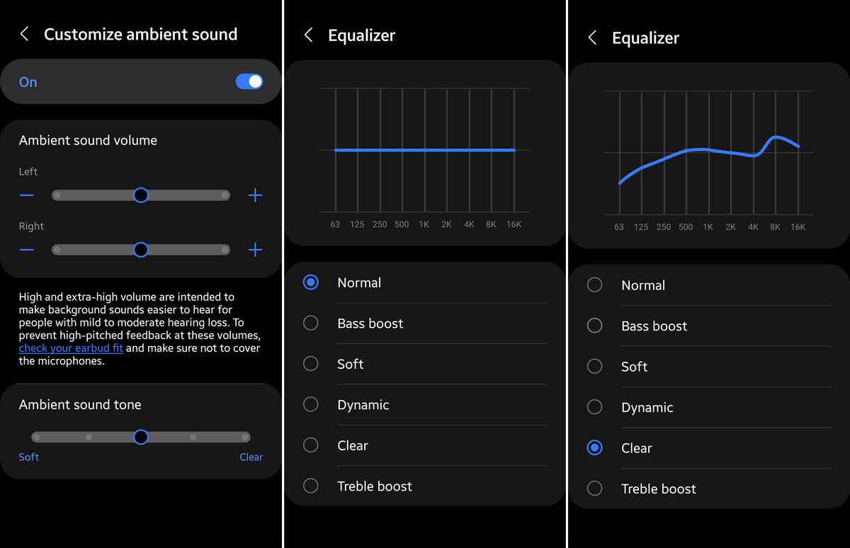 Samsung Buds FE EQ Settings