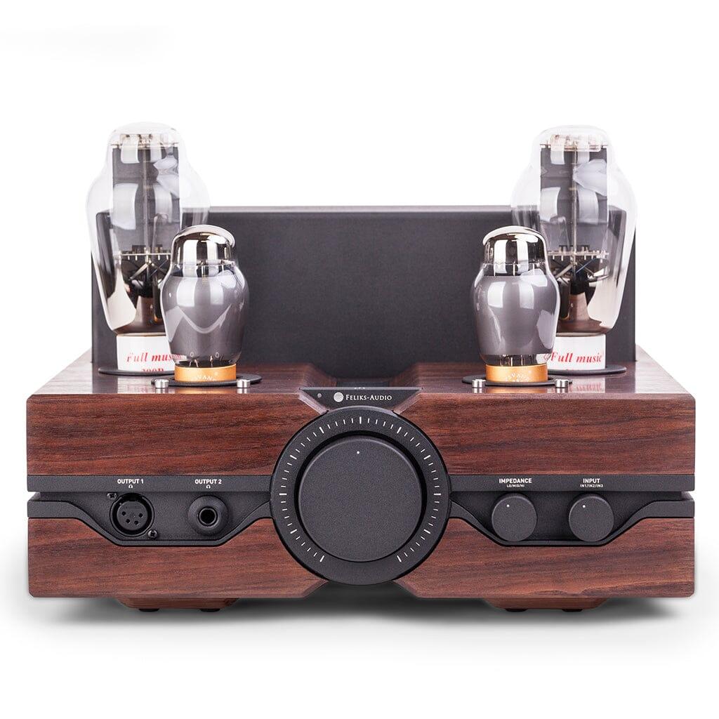 Feliks Audio Envy Flagship Desktop Headphone Tube Amplifier Headphone Amplifiers Feliks Audio American Walnut Standard 