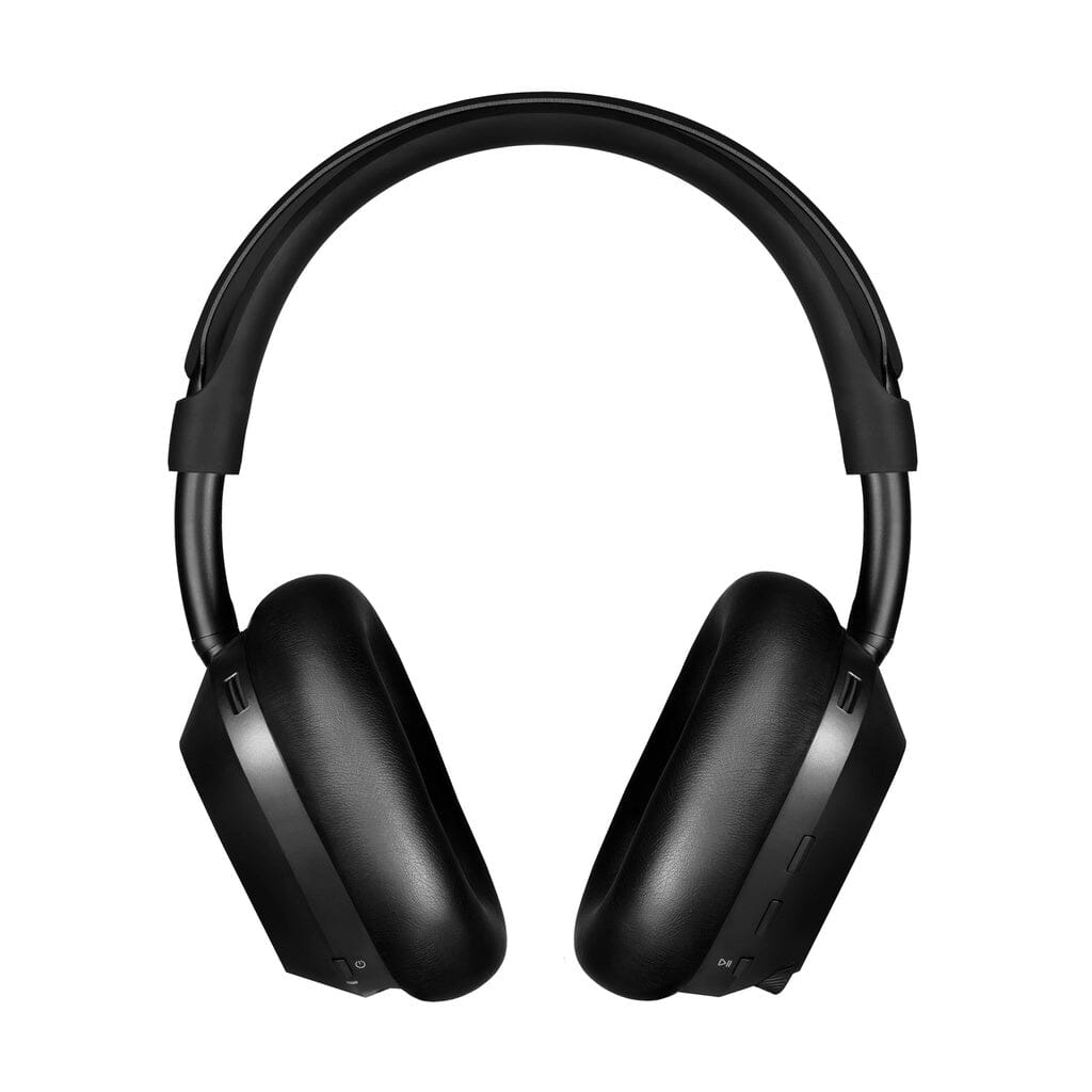 Lewitt LW6 Wireless Headphones - front view showing earcup buttons and ports
