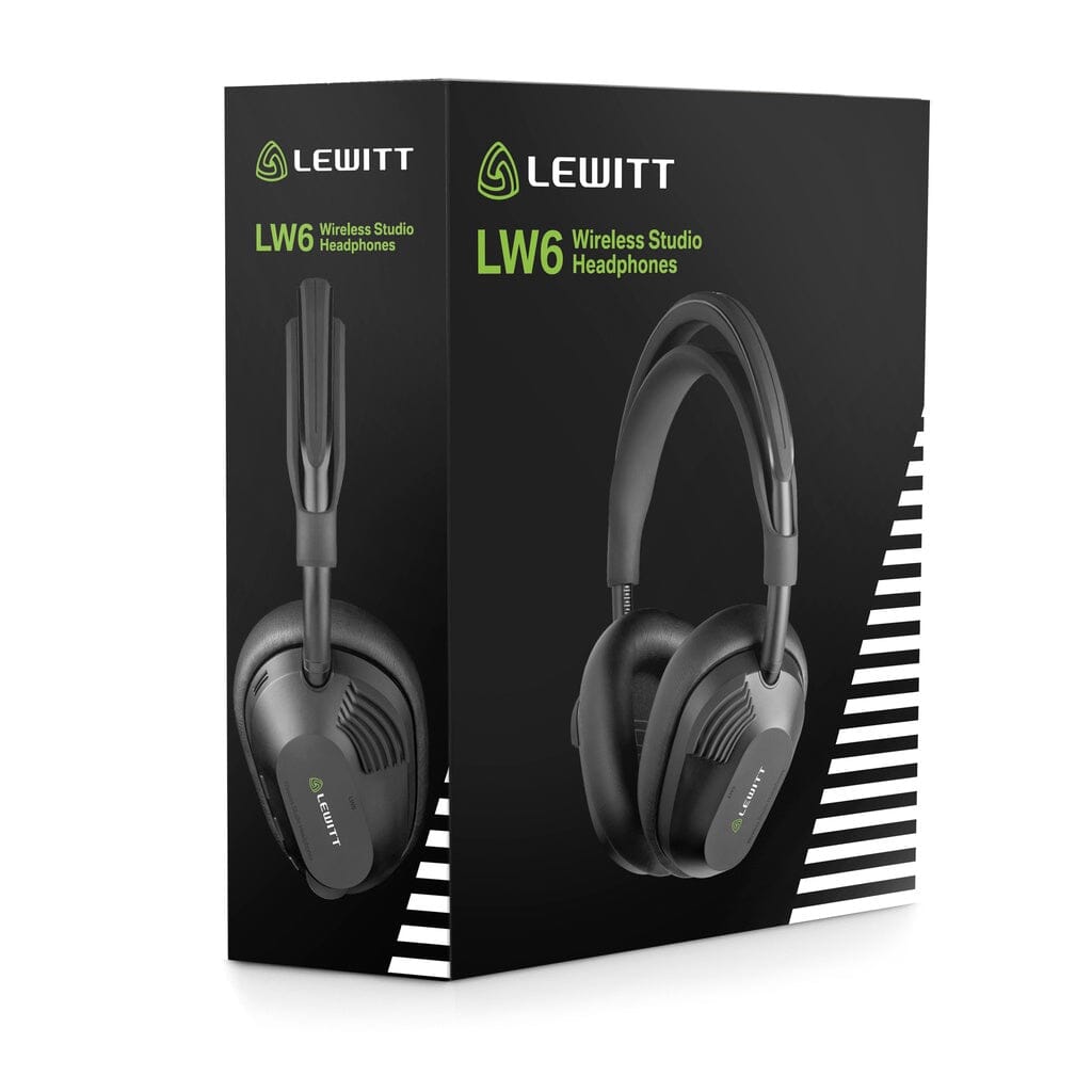 Lewitt LW6 Wireless Headphones - retail packaging