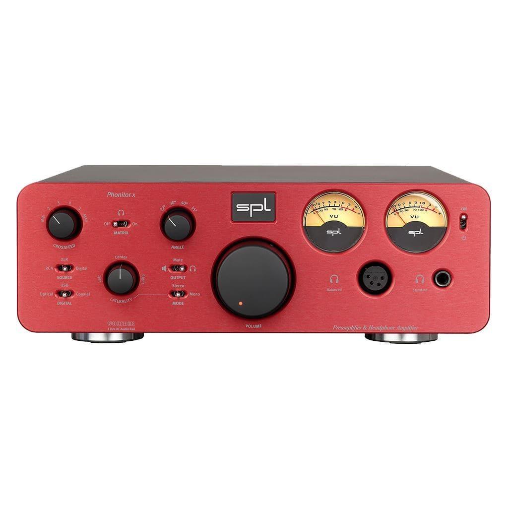 SPL Phonitor X Headphone Amp - Open Box Headphone Amplifiers SPL Red Without DAC 