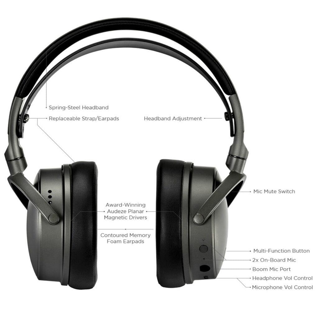 Planar magnetic outlet headphones for gaming