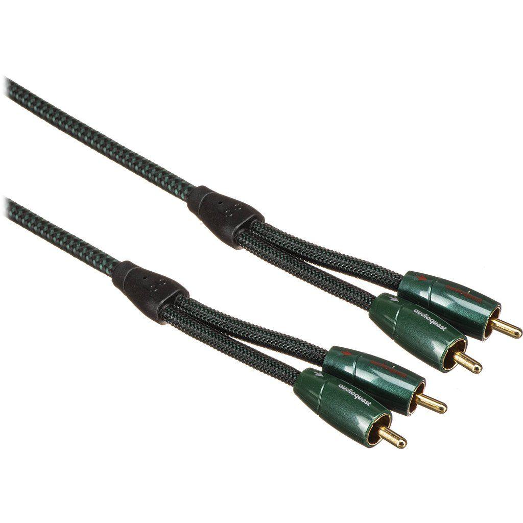 AudioQuest Evergreen RCA-RCA Analog Interconnect Cables AudioQuest 