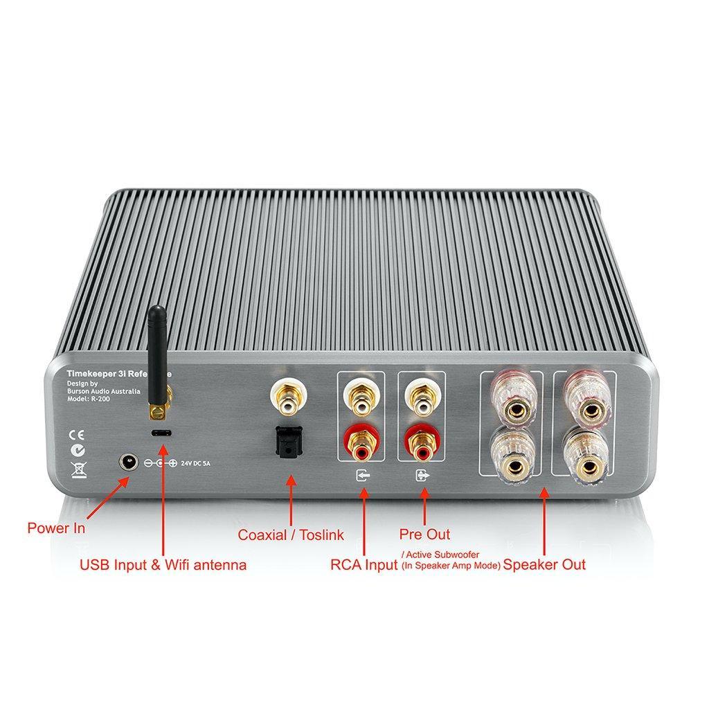 Burson Audio Timekeeper 3i Reference Integrated Amp & DAC Headphone Amplifiers Burson Audio 