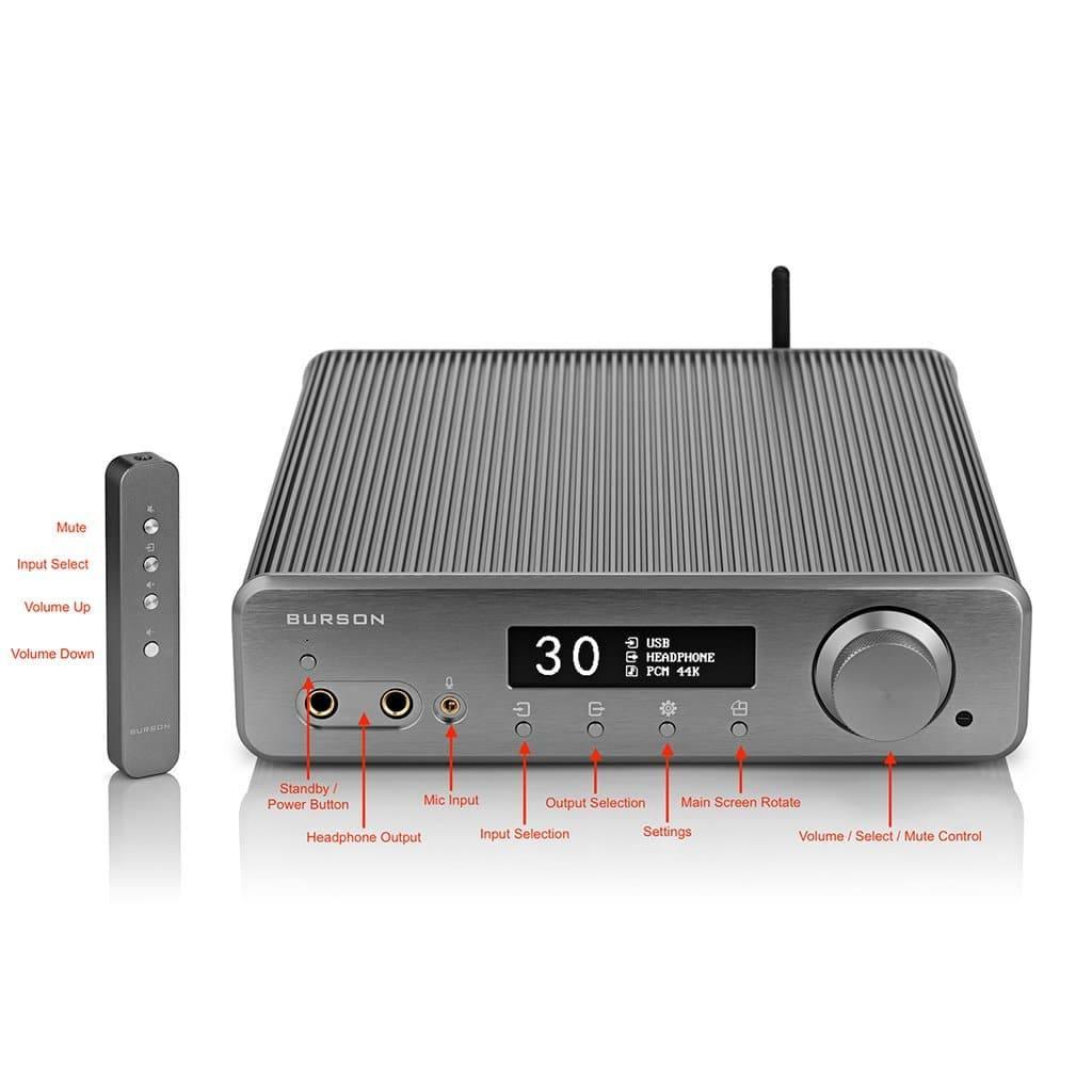 Burson Audio Conductor 3 Reference Headphone Amplifier, Pre-Amp & Digital Audio Convertor (DAC) | Available on Headphones.com
