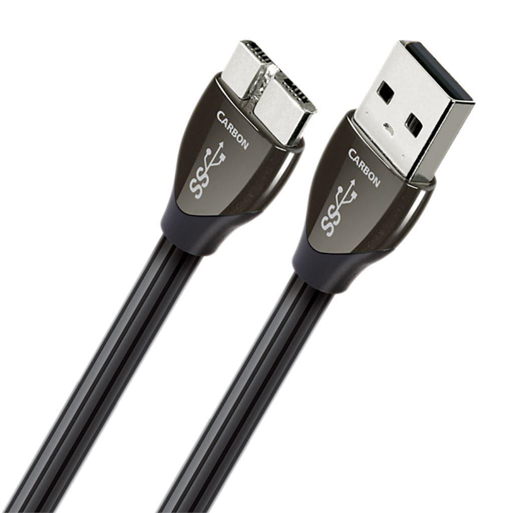 AudioQuest Carbon USB Digital Interconnect Cables AudioQuest USB A 3.0 to Micro 3.0 0.75M 