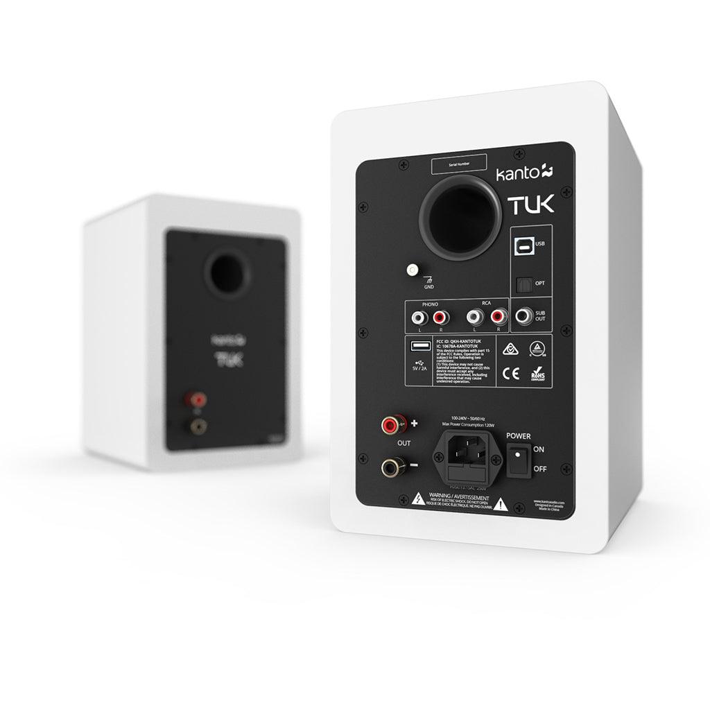 Kanto TUK Powered Bookshelf Speakers with Bluetooth – Headphones.com