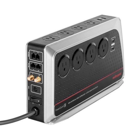 AudioQuest PowerQuest 3 8 Outlet Surge Protector & Power Filter Accessories AudioQuest 