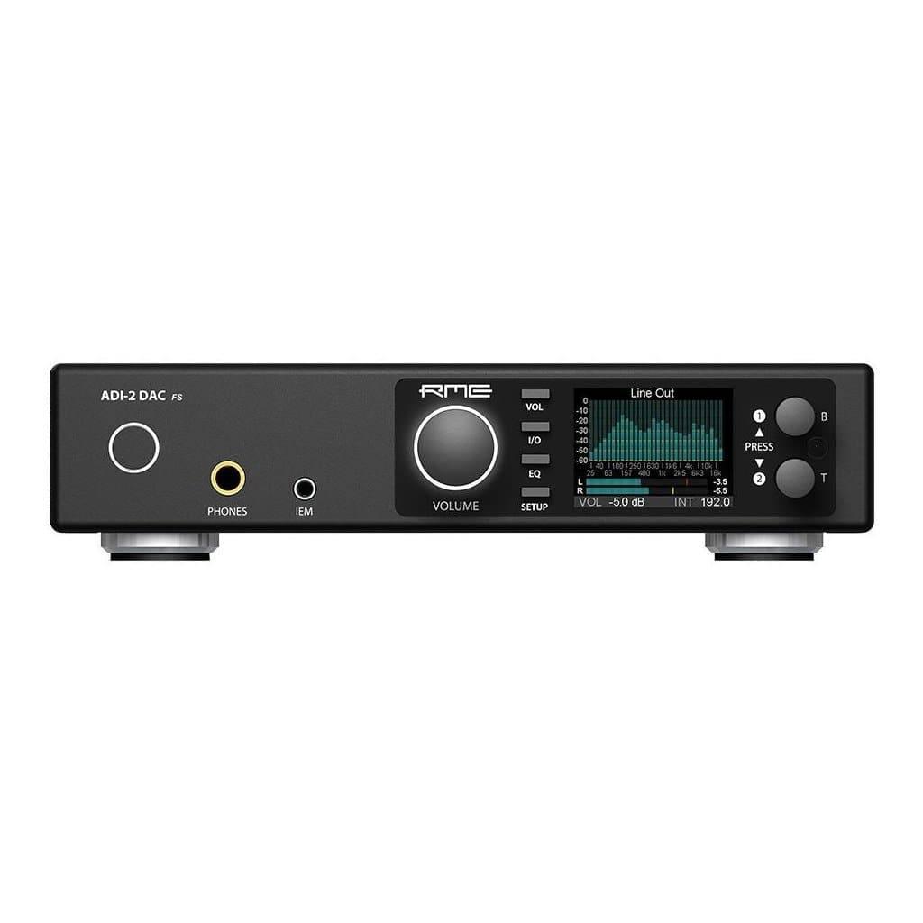 RME ADI-2 DAC FS Desktop Headphone Amplifier and Digital to Analog Convertor | Available for purchase on Headphones.com