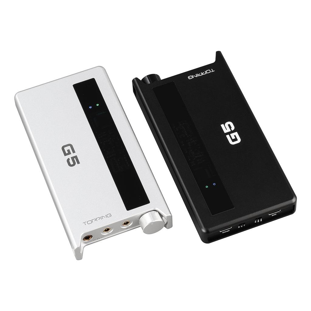 Topping G5 Portable Bluetooth DAC and Headphone Amp Headphones