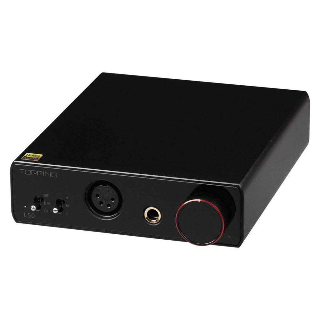 Topping L50 Headphone Amplifier Black front