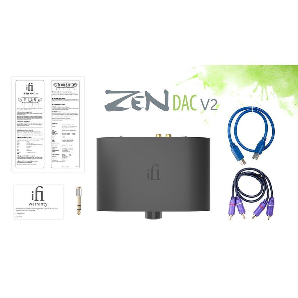 iFi Audio Zen DAC What's in the box box contents