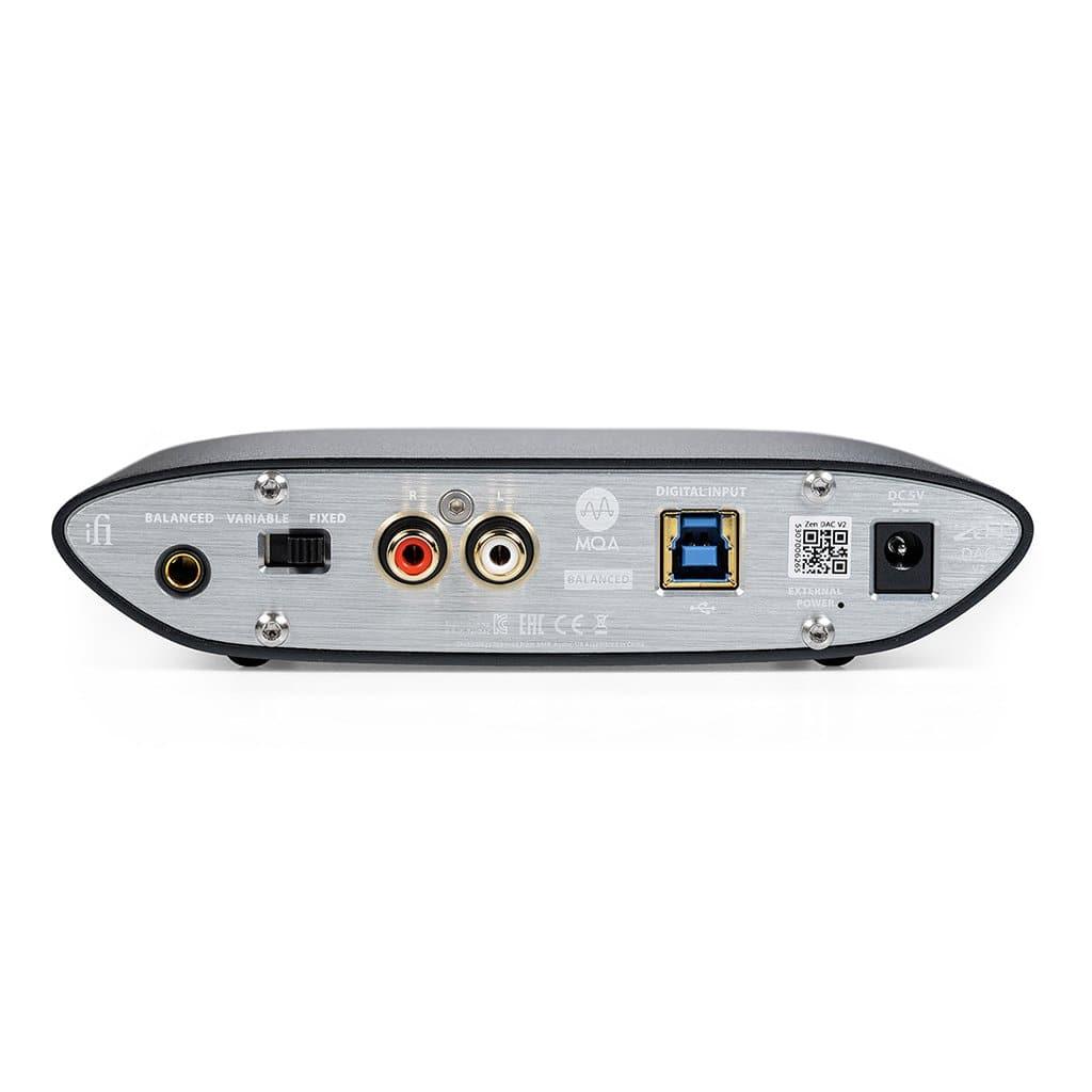 iFi Audio Zen DAC V2 dac & headphone amp back / rear | Headphones.com